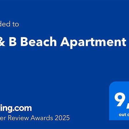 M & B Beach Apartment Валенсия Экстерьер фото
